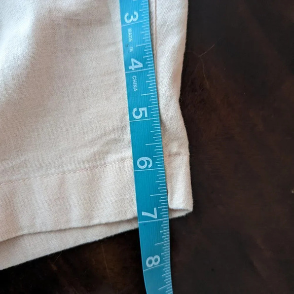 Ambercrombie & Fitch Pink Cotton/Linen Blend Shorts Size XS - Picture 9 of 10